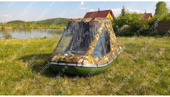 Тент для ПВХ лодки Ривьера 320 СК купить от производителя недорого ...