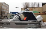 Тент на лодку Виндбот-47 DCM (WINDBOAT-47 DCM) ходовой