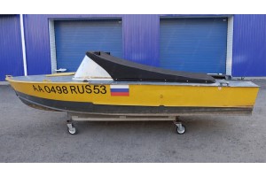 Распродажа. Тент стояночный на лодку Прогресс-2 (без учёта ходового тента)