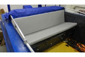 Мягкие накладки на задний диван лодки Казанка 5М, 5М2, 5М3, 5М4