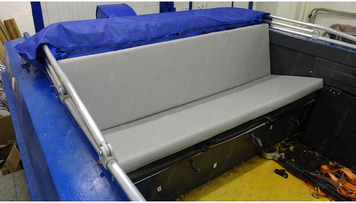 Мягкие накладки на задний диван лодки Казанка 5М, 5М2, 5М3, 5М4