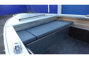 Комплект мягких накладок на лодку Вятбот 390 Р PRO (Wyatboat 390 Р Pro)