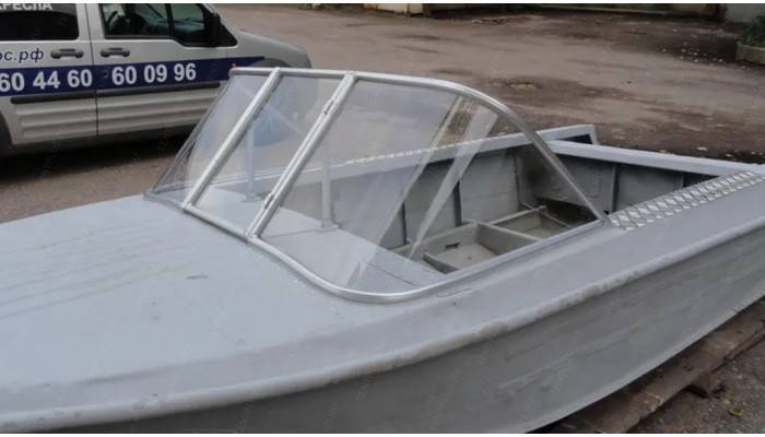Стекло на лодку Ока-4 с калиткой