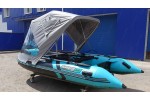 Тент трансформер на лодку ПВХ GLADIATOR C400AL (Гладиатор 400)