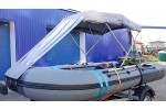 Тент трансформер на лодку ПВХ Навигатор 380 НДНД