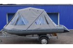 Тент трансформер на лодку ПВХ Норд Сильвер MA-450 (NorthSilver MA-450 AL)