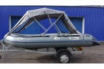 Тент трансформер на лодку ПВХ Норд Сильвер MA-450 (NorthSilver MA-450 AL)