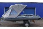 Тент трансформер на лодку ПВХ Норд Сильвер MA-450 (NorthSilver MA-450 AL)