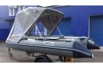 Тент трансформер на лодку ПВХ Норд Сильвер MA-450 (NorthSilver MA-450 AL)