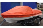 Тент транспортировочный на лодку Афалина 395 с храповыми механизмами