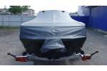 Тент транспортировочный на катер БОРУС РВ 500 JET (водомет) с храповыми механизмами