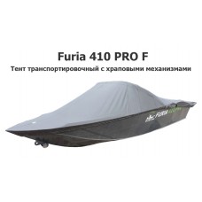 Тент транспортировочный на лодку Furia 410 PRO F с храповыми механизмами