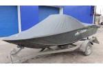 Тент транспортировочный на лодку Furia 410 PRO F (Boomboats) с храповыми механизмами