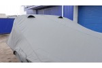 Тент транспортировочный на лодку Furia 410 PRO F (Boomboats) с храповыми механизмами
