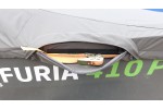 Тент транспортировочный на лодку Furia 410 PRO F (Boomboats) с храповыми механизмами