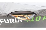 Тент транспортировочный на лодку Furia 410 PRO F (Boomboats) с храповыми механизмами