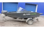 Тент транспортировочный на лодку Furia 410 PRO F (Boomboats) с храповыми механизмами