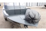 Тент транспортировочный на лодку Furia 410 PRO F (Boomboats) с храповыми механизмами