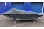 Тент транспортировочный на лодку Furia 410 PRO капотная (Boomboats) с храповыми механизмами