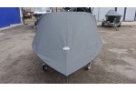 Тент транспортировочный на лодку Furia 410 PRO капотная (Boomboats) с храповыми механизмами
