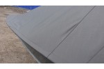 Тент транспортировочный на лодку Furia 410 PRO капотная (Boomboats) с храповыми механизмами