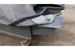 Тент транспортировочный на лодку Furia 410 PRO капотная (Boomboats) с храповыми механизмами