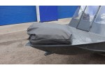 Тент транспортировочный на лодку Furia 410 PRO капотная (Boomboats) с храповыми механизмами