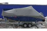 Тент транспортировочный на катер KFboats KF-6 Cruise с храповыми механизмами