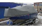Тент транспортировочный на катер KFboats KF-6 Cruise с храповыми механизмами