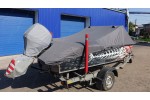 Тент транспортировочный на лодку ORIONBOAT 46 с храповыми механизмами