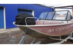 Тент транспортировочный на лодку Орионбот 48 Фиш (Orionboat 48 Fish) с храповыми механизмами