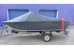 Тент транспортировочный на лодку Триера МП 460 Фиш (Triera 460 Fish) с храповыми механизмами