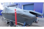 Тент транспортировочный на лодку Триера МП 460 Фиш (Triera 460 Fish) с храповыми механизмами
