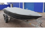 Тент транспортировочный на лодку Триера МБ 378/390 (румпель) с храповыми механизмами