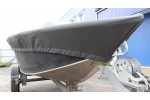 Тент транспортировочный на лодку Триера МБ 378/390 (румпель) с храповыми механизмами