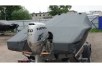 Тент транспортировочный на лодку Волжанка 46 Fish (2025) с храповыми механизмами
