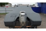 Тент транспортировочный на лодку Волжанка 46 Fish (2025) с храповыми механизмами