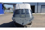 Тент ходовой на лодку Furia 400 PRO капотная (BoomBoats)