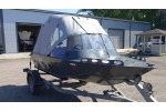 Тент ходовой на лодку Furia 400 PRO капотная (BoomBoats)