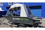 Тент ходовой на лодку Furia 400 PRO капотная (BoomBoats)