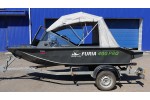 Тент ходовой на лодку Furia 400 PRO капотная (BoomBoats)