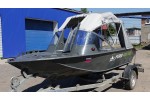 Тент ходовой на лодку Furia 400 PRO капотная (BoomBoats)