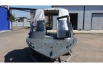 Тент ходовой на лодку Furia 400 PRO капотная (BoomBoats)