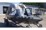 Тент ходовой на лодку Furia 400 PRO капотная (BoomBoats)
