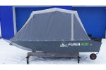 Тент ходовой на лодку Furia 400 (BoomBoats)