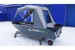 Тент ходовой на лодку Furia 400 (BoomBoats)