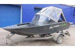 Тент трансформер на лодку Furia 410 PRO F (BoomBoats)