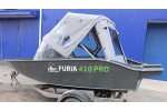 Тент трансформер на лодку Furia 410 PRO F (BoomBoats)