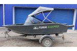 Тент трансформер на лодку Furia 410 PRO F (BoomBoats)