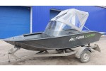 Тент трансформер на лодку Furia 410 PRO F (BoomBoats)